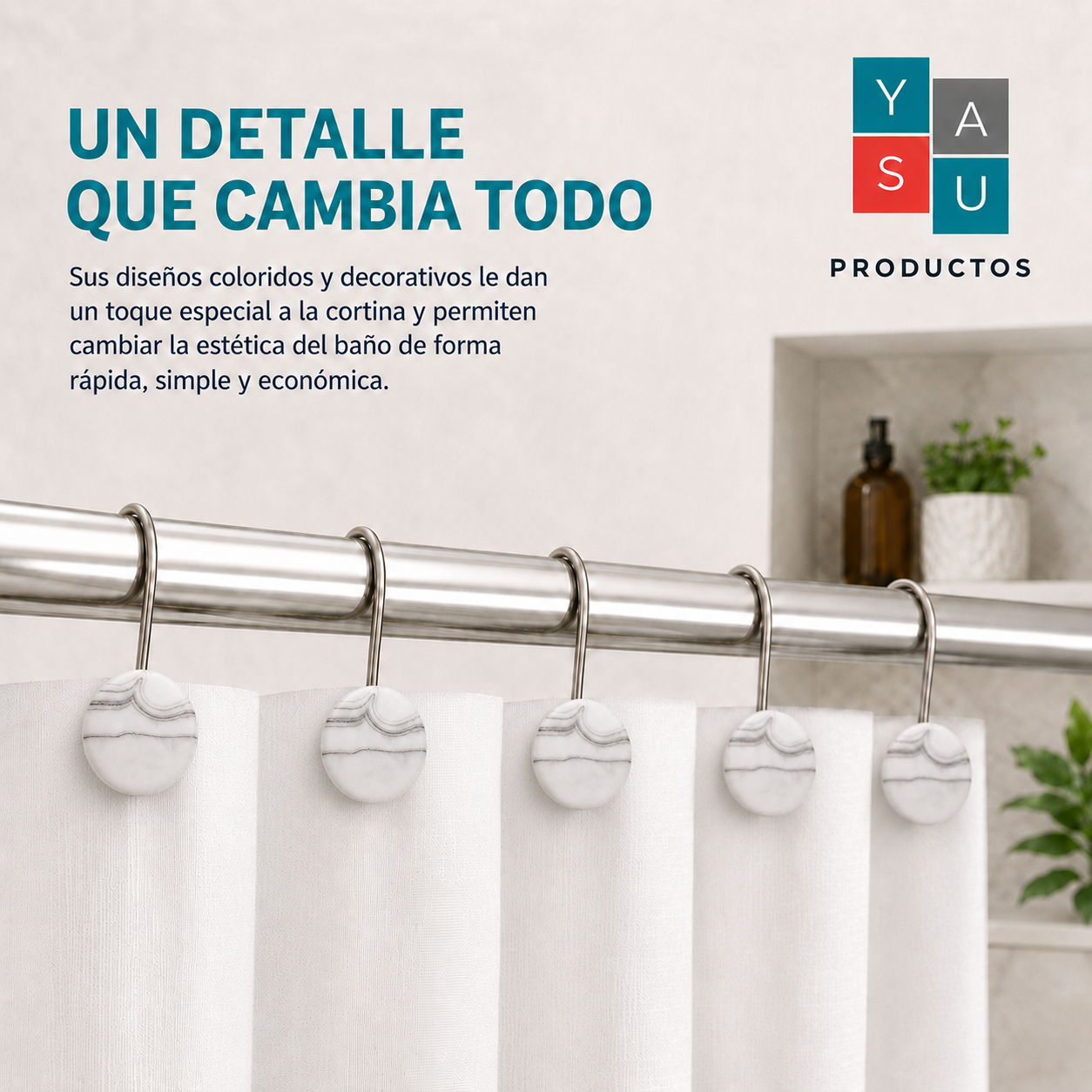 Beneficios ganchos marmol